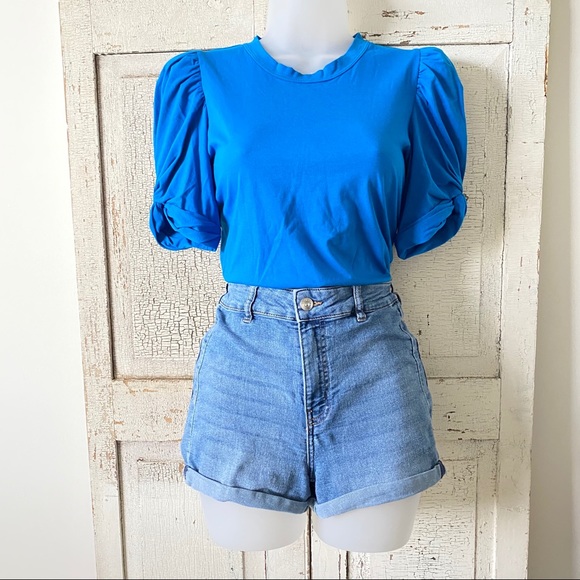 SALE NWT A.L.C. Kati Tee - Ocean - Picture 2 of 13